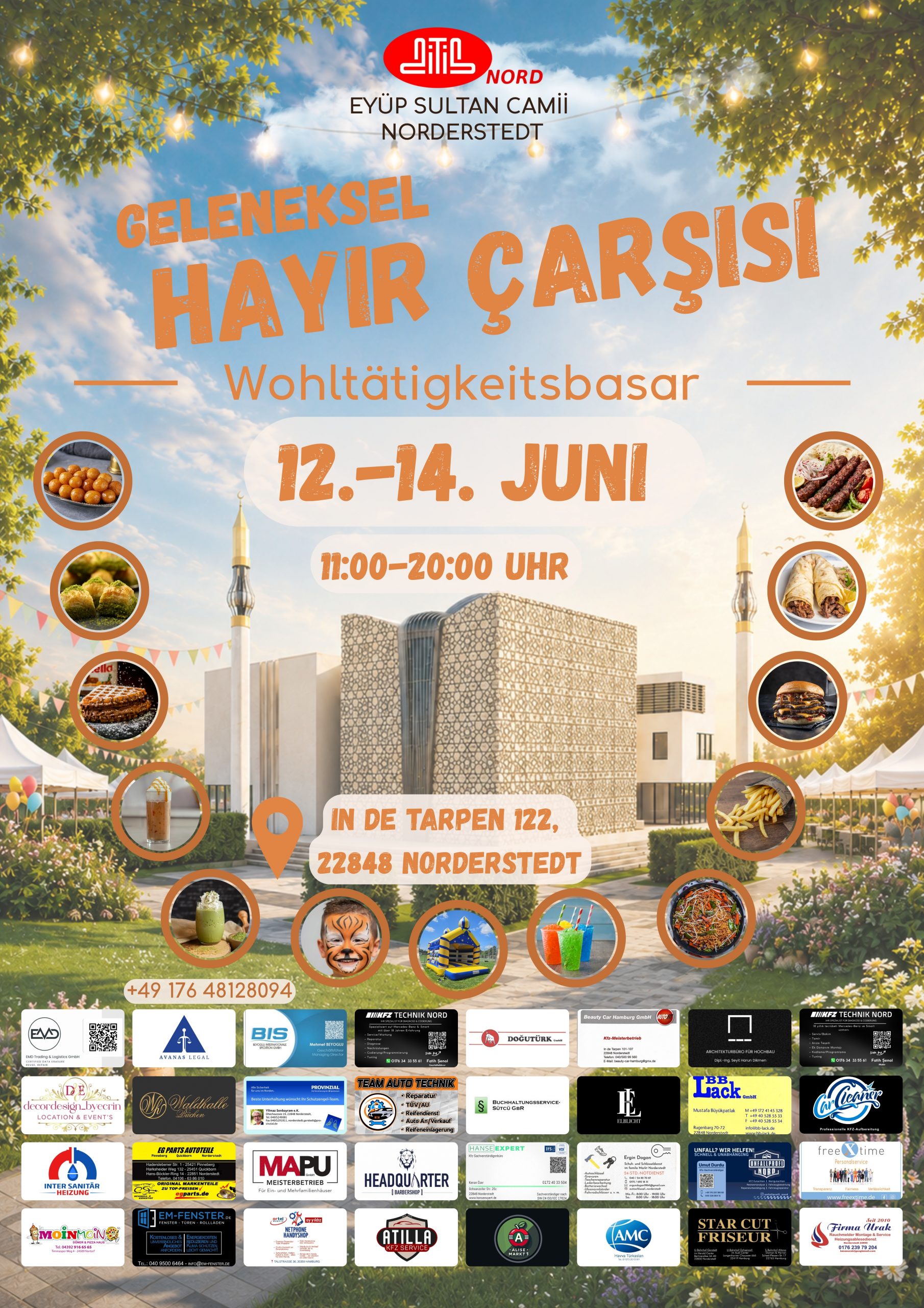 Flyer Wohltätigkeitsfest